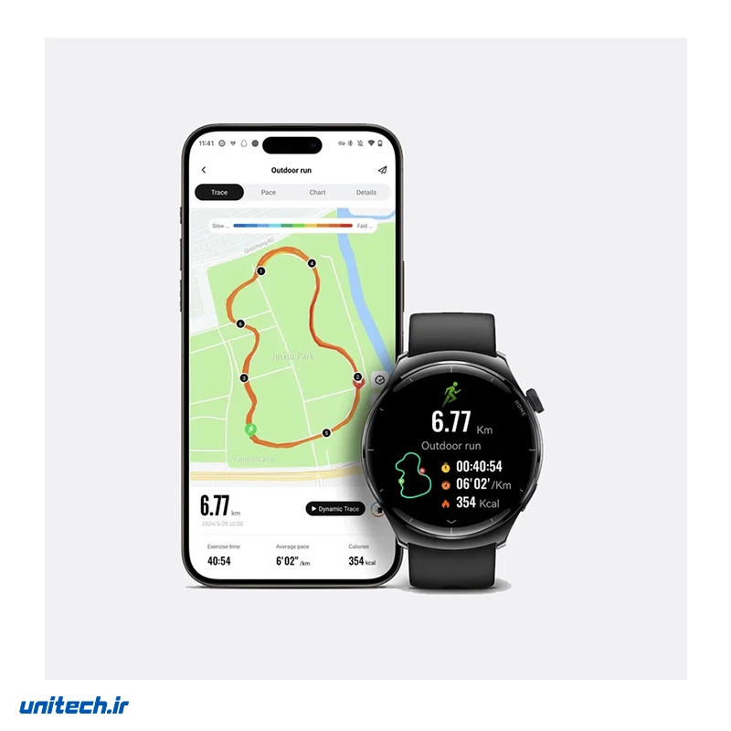 ساعت هوشمند میبرو مدل Lite 3 Pro بند چرمی8